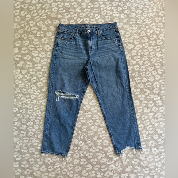 American Eagle Outfitters Denim - American Eagle Outfitters High Rise Blue Jeans